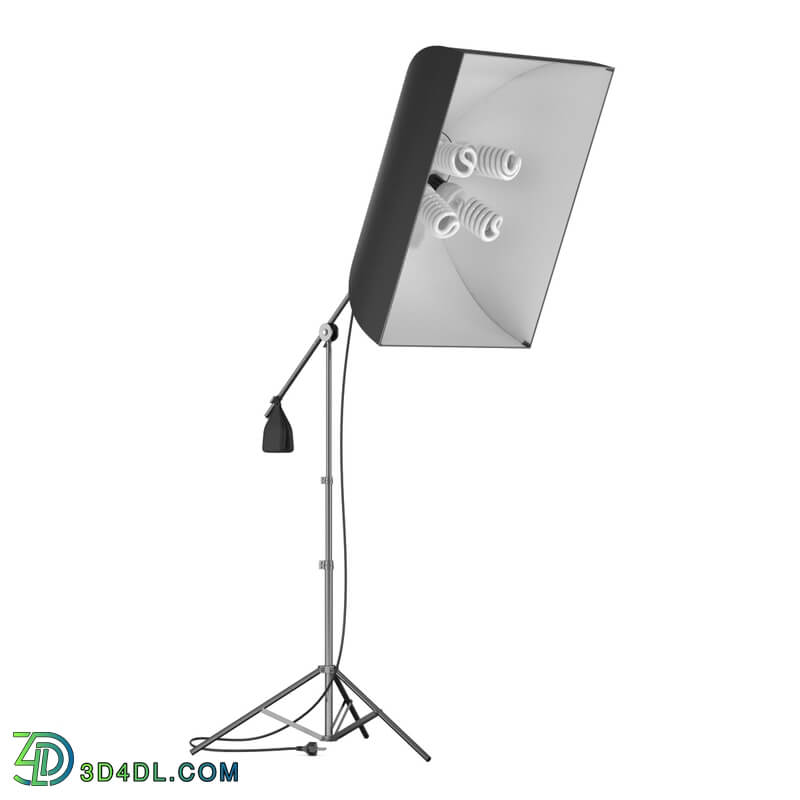 CgTrader Stage Studio Lighting Softbox Limo